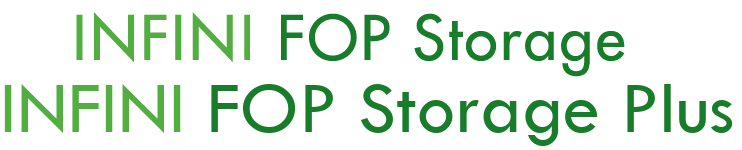 INFINI FOP Storage INFINI FOP Storage Plus